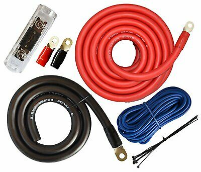 Soundbox Connected 0 Gauge Amp Kit Amplifier Install Wiring Power Only 0 Ga Wire